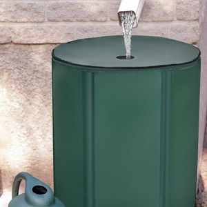 Tanque de Agua Plegable Portátil de 53 Galones, Conector para Jardín, Recolector de Agua Fácil de Usar - Product Image 6