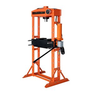 Pressa Idraulica da Officina da 30 Tonnellate, Funzionamento Pneumatico Manuale, 11 Posizioni di Altezza del Piano di Lavoro, TMG ASP30, Componenti per Cuscinetti del Cambio a Telaio ad H - Product Image 2