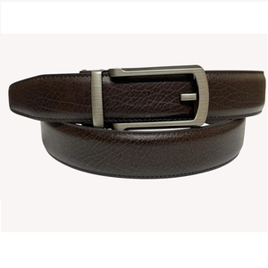 Cinturón de Diseño Formal para Hombre, Hebilla de Aleación, Cuero Dividido de Alta Calidad, Cierre Automático, Ajustable, Transpirable, 3.5cm de Ancho - Product Image 6