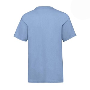 Camiseta Tejida Estilo Vintage Años 90 con Logo Frontal Personalizado, de Algodón Pesado, para Hombre, Estilo Urbano Retro Oversize con Hombros Caídos, Lisa y Anti-Pilling - Product Image 2