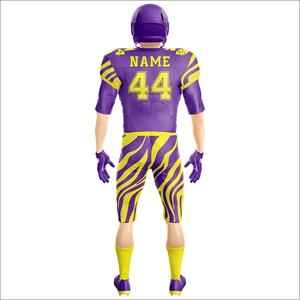 Custom American Football Uniform Set Premium Sublimated Jersey And <b>Pants</b> High Quality Teamwear Manufacturer - Product Image 3