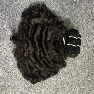 Extensiones de cabello Remy Virgen sin procesar birmano vietnamita cutícula alineada cabello humano Vietnam birmano máquina de rizos Doble - Product Image 3