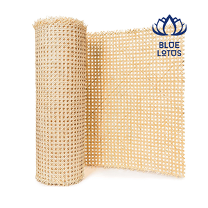 แผ่นหวายสานลายบลูโลตัส ตาข่ายสานธรรมชาติ สำหรับตกแต่งบ้าน แผ่นรองจาน - Product Image 4