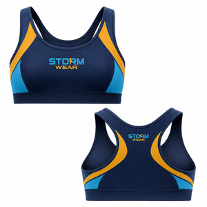 Fabricante Mayorista de Sujetadores Deportivos de Yoga para Mujer, Tallas Grandes, Personalizados, Transpirables, Soporte Medio, 100% Spandex - Product Image 2