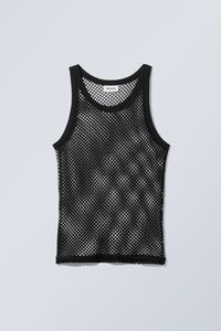 Camiseta sin mangas unisex de punto con cuello redondo y ribete en contraste, top corto transpirable informal para verano - Product Image 4