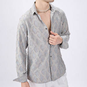 Chemises en flanelle unisexes respirantes et à séchage rapide, design personnalisé en gros, 240g, 100% coton, haute qualité, grandes tailles, streetwear pour hommes - Product Image 2