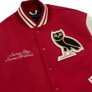 Handmade Coated Canvas Reversible Windproof Waterproof Custom Stand Collar Front Logo <b>Slim</b> <b>Fit</b> Varsity <b>Jacket</b> - Product Image 4