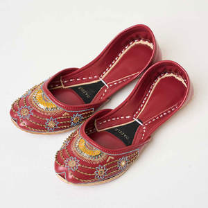 Accesorios de Vestir, Último Diseño, Nueva Llegada, Venta Caliente, Calidad Premium, Estilo Único, Khussa para Mujer, Suela Antideslizante - Product Image 1