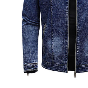 Nouvelles vestes en jean élégantes pour hommes à manches longues, vestes en jean pour hommes, vestes de qualité supérieure pour l'automne, prix d'usine. - Product Image 4