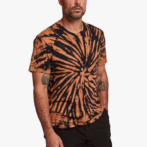Custom <b>Tie</b> Dye T Shirt Men 200 GSM 100 Percent Cotton Oversized Luxury Streetwear Tee Custom Logo OEM ODM Wholesale - Product Image 6