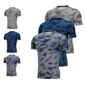 เสื้อรัดรูปแขนยาวแบบยูนิเซ็กซ์ พิมพ์ลายสิงโตด้วยเทคนิค Heat-Transfer แห้งเร็ว 260 กรัม ผ้ายืดสแปนเด็กซ์/โพลีเอสเตอร์ โลโก้ด้านหน้า เหมาะสำหรับฝึกซ้อม MMA - Product Image 2