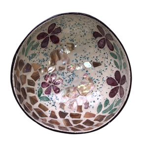 <b>Coconut</b> <b>shell</b> bowls engraved handmade eco friendly polished finish ideal for modern kitchen decor - Product Image 2