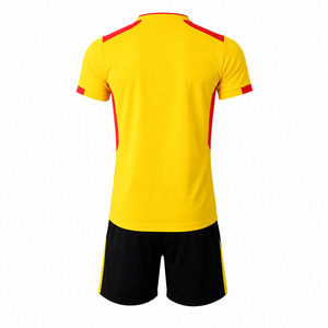 Ensemble de maillots de football personnalisés par sublimation, tenue de sport unisexe, vêtements d'entraînement respirants à séchage rapide en polyester pour équipe - Product Image 2