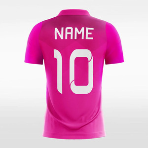 เสื้อฟุตบอลคุณภาพดี 100% พร้อมโลโก้แบบกำหนดเอง เสื้อฟุตบอลแขนสั้นสำหรับผู้ชาย - Product Image 4
