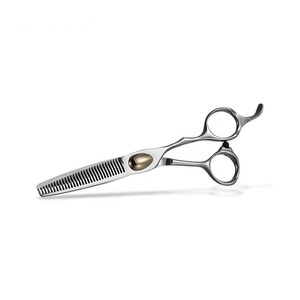 Professional Salon Thinning <b>Shears</b> 4Cr13 Stainless Steel Blades Ceramic <b>Handles</b> Right-Handed Adjustable <b>Handle</b> Lengths for Hair - Product Image 3