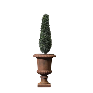 Amazing Garden Urn with <b>Square</b> Base Hand Carved Design for Flower or Green Plant Outdoor Use Handmade Garden Urns - Product Image 5