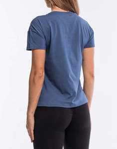 Camiseta Deportiva Ecológica para Mujer, 100% Algodón, Secado Rápido, Ligera, Transpirable, Informal, para Gimnasio, Running, Entrenamiento, Fitness - Product Image 3