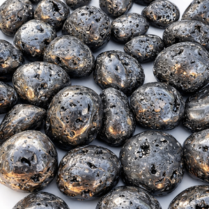 Piedras de Pirita Natural del Perú al por Mayor, Cristales Pulidos de Alto Brillo Dorado para Atraer Dinero y Prosperidad - Product Image 6