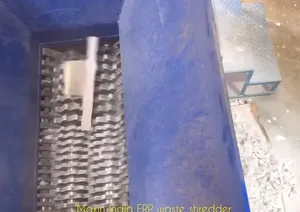 Déchiqueteuse de fibres de qualité supérieure à double arbre semi-automatique électrique 500 kg/h pour le recyclage industriel - Product Image 5