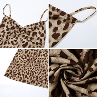 Robe longue décontractée moulante imprimée pour femme P11450, style clubwear, dos nu, col en V, pour l'été, les fêtes, la plage et les vacances