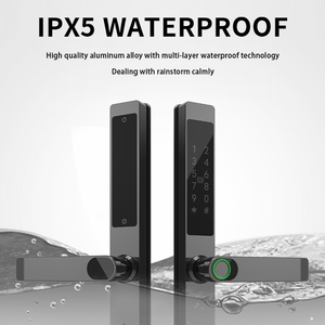Cerradura Inteligente de Aluminio con Tecnología de Puente Roto BT38, Resistente al Agua IPX5, Huella Dactilar Semiconductor, 5 Métodos de Desbloqueo para Puerta Exterior - Product Image 3