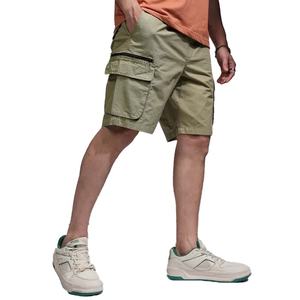 Pantalones cortos cargo de algodón 100% para hombre, diseño multibolsillo a la moda con cierre de cordón, cintura media, transpirables, impermeables - Product Image 3