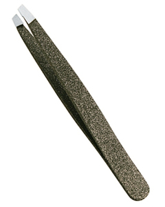 Pince à épiler pour sourcils avec revêtement en poudre pour femmes et hommes, pour l'épilation des sourcils, des poils incarnés et des poils du visage, utilisable également pour les cils - Product Image 4