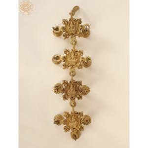 ระฆังทองเหลืองขนาด18นิ้วทำด้วยมืออุปกรณ์ตกแต่งบ้านผลิตในอินเดีย - Product Image 4