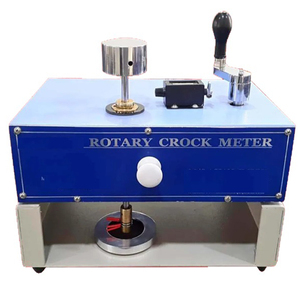 Équipement de test de tissus de qualité supérieure, best-seller : Crockmètre rotatif manuel de laboratoire pour déterminer la solidité des couleurs des textiles - Product Image 1