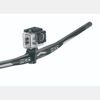 Soporte de Bicicleta de Aluminio XBT-28 para GoPro, Abrazadera de Doble Uso para Tija de Sillín y Manillar, Soporte Delantero para Motocicleta, Negro, Mecanizado CNC, 34.9mm