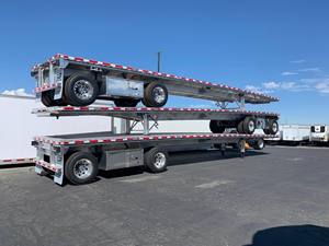 Remorque à plateau basculant en acier de 20 pieds et 40 pieds, neuve/d'occasion, pour camion tracteur - Product Image 1