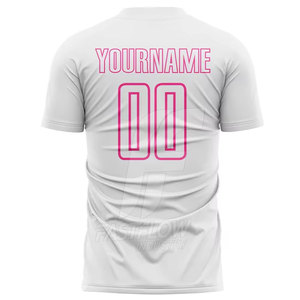 Camiseta de Fútbol de Manga Corta de Verano con Diseño Único Personalizado, Calidad Premium, 100% Poliéster, Transpirable, de Secado Rápido, Hecha en Pakistán - Product Image 3