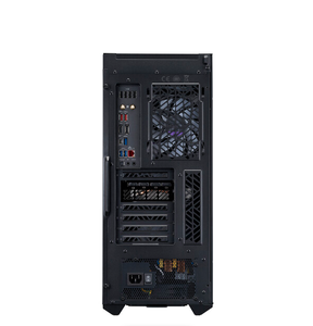 BUENA OFERTA PARA UN NUEVO Gabinete de PC Negro de Torre Media con Soporte para Ventilador Trasero y Panel de Entrada/Salida - Product Image 1