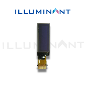 ไฟส่องสว่างแบบโมโน OLED ขนาด 0.91 นิ้ว สีขาว 128x32 4-wire SPI FPC Plug SSD1306 15 พิน 150 Cd/m2 COG ไต้หวัน - Product Image 2