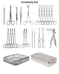 Set de Anoplastia de Acero Inoxidable, Instrumentos Quirúrgicos Manuales de Proctología y Colorectología, Certificación CE Clase I, Grado Hospitalario - Product Image 1