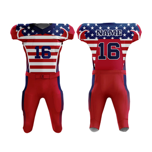 Conjunto de Uniforme de Fútbol Americano Resistente, Costuras de Alta Calidad, Tela Transpirable para un Rendimiento Deportivo Duradero - Product Image 3