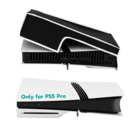 Funda Protectora de Tela de Nailon Oxford con Recorte para Consolas de Juegos PS5 Pro, Funda Protectora Horizontal Negra