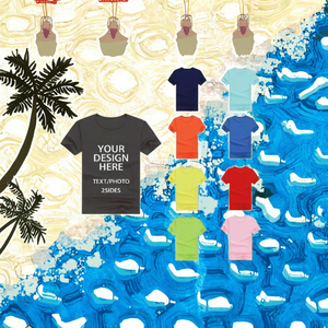 Camiseta Unisex de Cuello Redondo, Corte Regular, Teñida con Hilo, 100% Poliéster, Gruesa, Lisa, para Personalizar con Logotipo, Proveedor de Ropa Urbana - Product Image 3