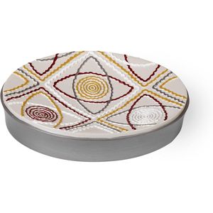 Ensemble d'accessoires de salle de bain élégant 4 pièces Sedona pour la maison, comprenant un distributeur de savon pour la douche, un gobelet, un porte-brosse à dents et un porte-dentifrice - Product Image 4