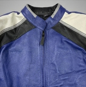 Blouson en cuir de moto personnalisé, fait main, vintage, en cuir de vachette, pour motards champions, unisexe - Product Image 6