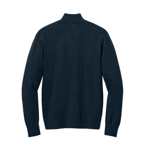 Pull-over en laine/acrylique respirant à manches longues pour homme, tricoté, couleur unie, mode hiver, noir, bleu, blanc, 2027, 400g, fabriqué à la machine - Product Image 6
