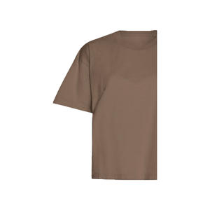 Women's Plus Size Crew Neck Embroidered <b>Half</b> <b>Sleeve</b> Long T-<b>Shirt</b> 100% Organic Cotton Canvas Breathable Eco-Friendly Casual - Product Image 5