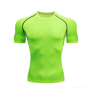 Ropa Deportiva Personalizada para Jóvenes, Camisetas de Compresión de Poliéster y Elastano, Ropa para Correr, Ropa para Trotar, Logotipo Privado - Product Image 1