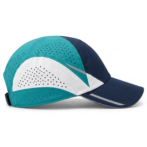 Gorras deportivas personalizadas para correr con tela de secado rápido, comodidad ligera y colores atractivos para marcas y venta al por mayor. - Product Image 6