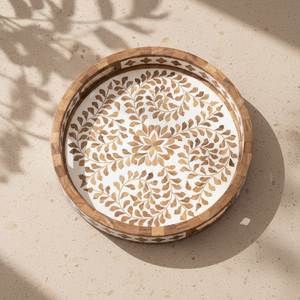 Fast Selling Design Resin Inlay Tray MDF Tray Decorative Tray Serving Tray for Kitchen and Events at very <b>low</b> selling Price - Product Image 1