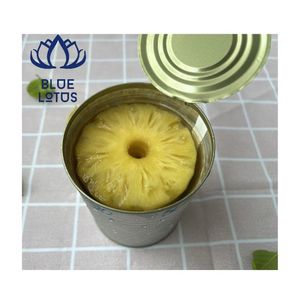 BEST SELLER Ananas frais en tranches durables en sirop, fruits en conserve, morceaux d'ananas conservés, importateurs - Product Image 1