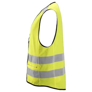 Vêtements de travail, gilet de sécurité pour la pêche en plein air, ANSI Classe 1, EN ISO 20471 Classe 1, imperméable, fluorescent, haute visibilité, poches réfléchissantes - Product Image 2