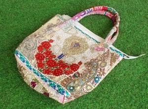 Sac fourre-tout en toile brodée motif poisson, grande capacité, en tissu de jute, sac à bandoulière pour femme, idéal pour la plage, les voyages, l'usage quotidien et le transport d'épicerie - Product Image 4