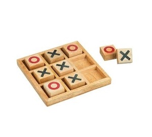 Classic Toy Kids Toys Wooden Tic Tac <b>Toe</b> Game Board Educational Toys Wooden XO Chess With Two Player <b>By</b> A.Z Handicrafts - Product Image 2
