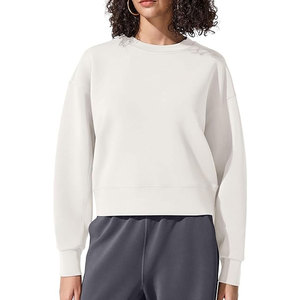 Smoofit Modal Soft Womens Sweatshirts Long Sleeve Crewneck Pullover Loose Fit Casual Tops Comfortable Cozy Everyday Wear Relaxed - Product Image 2